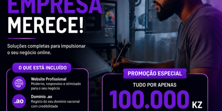 Tenha a presença digital que a sua empresa merece!
